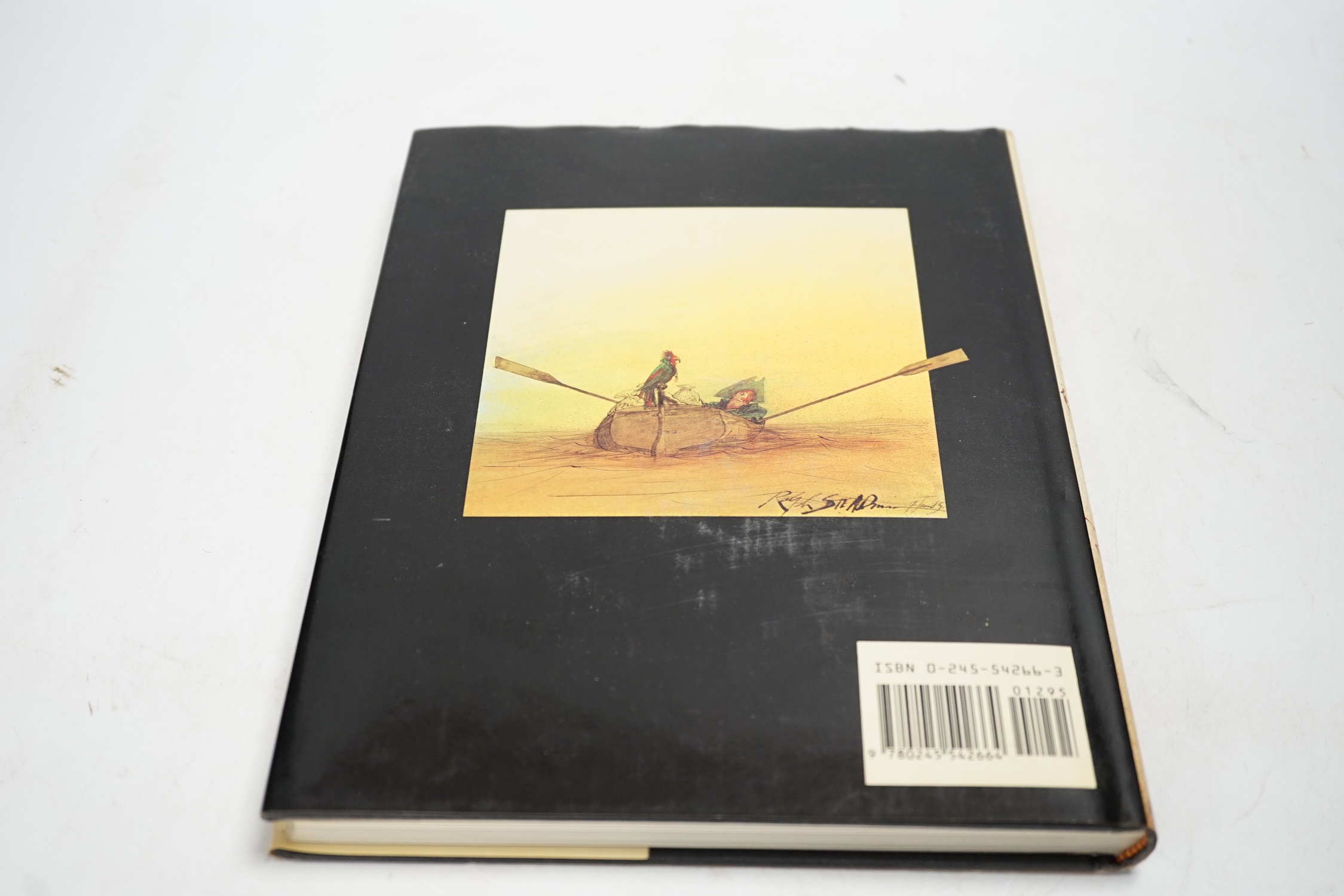Robert Louis Stevenson, Treasure Island, volume illustrated and signed by Ralph Steadman. Condition - good